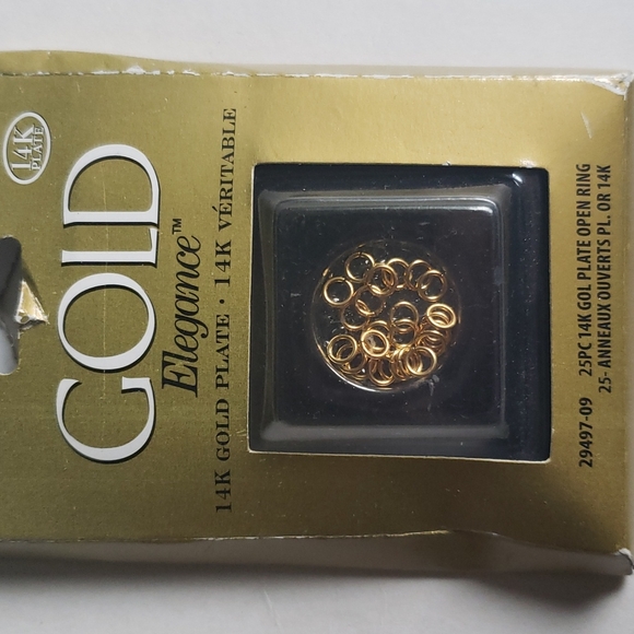 Jewelry Making Lot - Rings / Long Beads - Picture 5 of 7